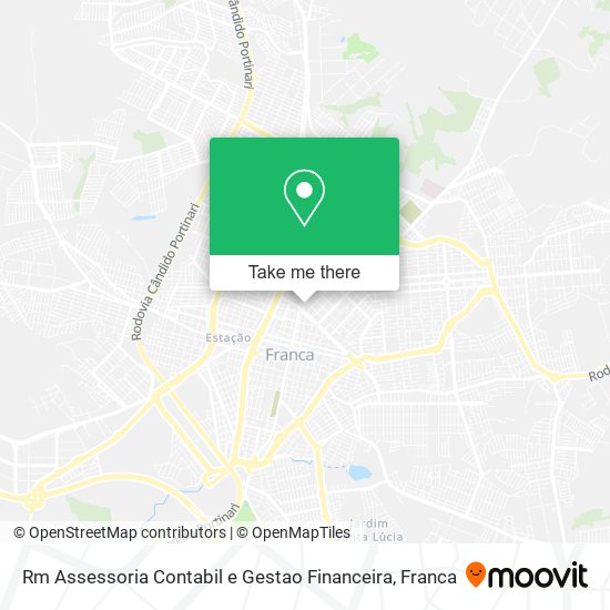 Rm Assessoria Contabil e Gestao Financeira map