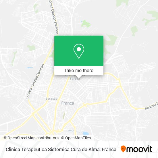 Clinica Terapeutica Sistemica Cura da Alma map