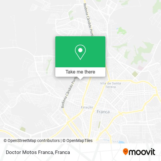 Mapa Doctor Motos Franca