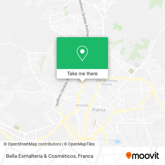 Bella Esmalteria & Cosméticos map