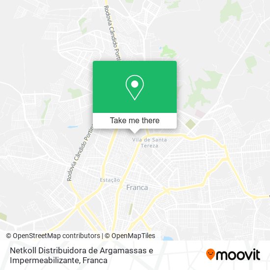 Netkoll Distribuidora de Argamassas e Impermeabilizante map