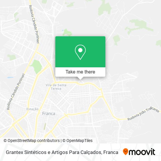 Grantex Sintéticos e Artigos Para Calçados map