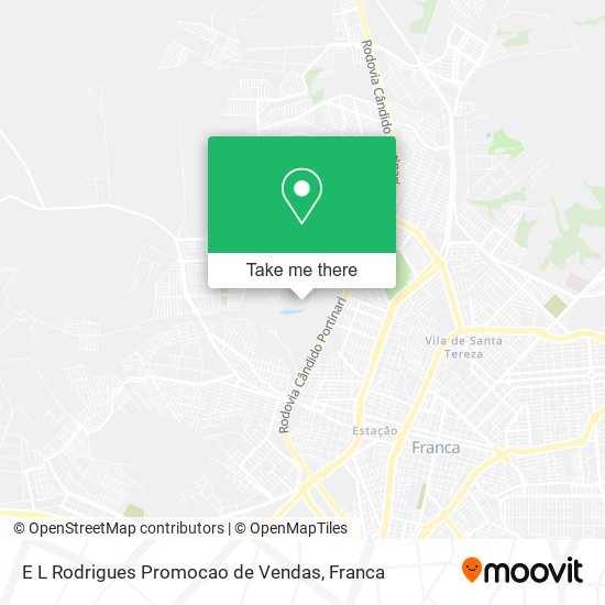 E L Rodrigues Promocao de Vendas map