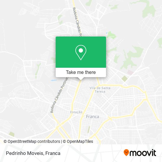 Pedrinho Moveis map