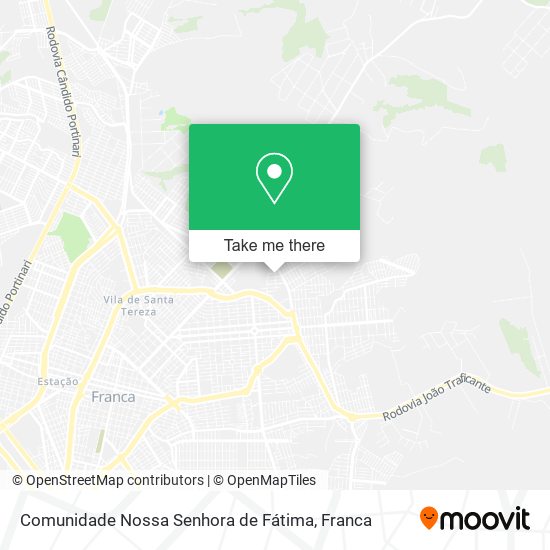 Comunidade Nossa Senhora de Fátima map