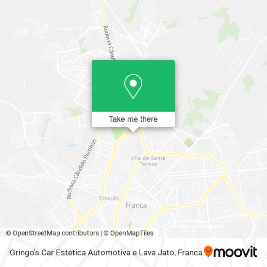 Gringo's Car Estética Automotiva e Lava Jato map