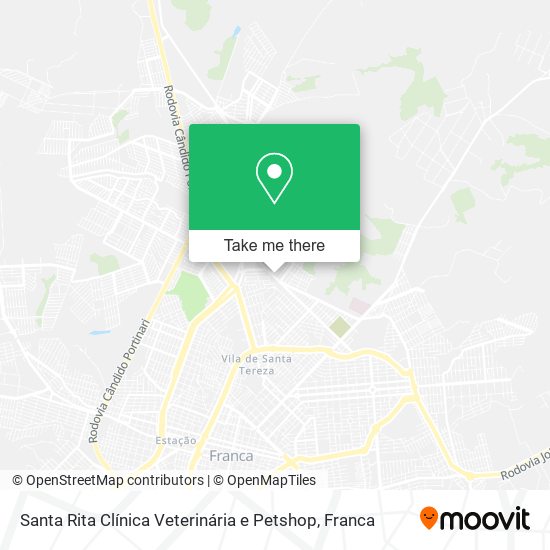 Santa Rita Clínica Veterinária e Petshop map