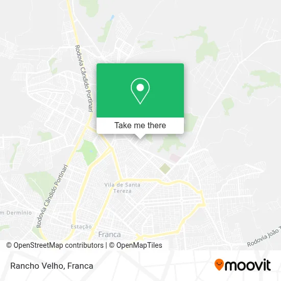 Rancho Velho map