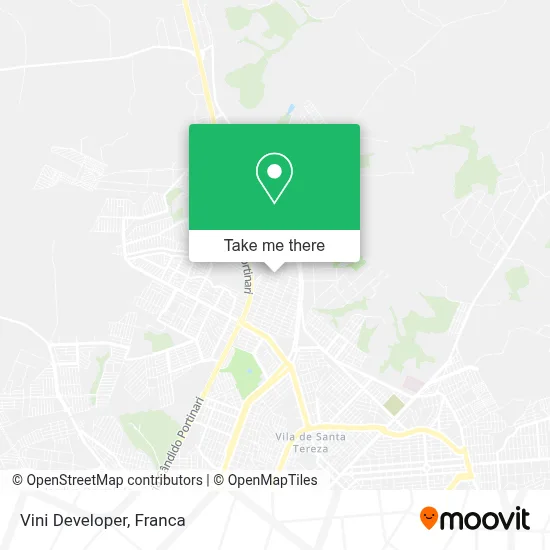 Vini Developer map