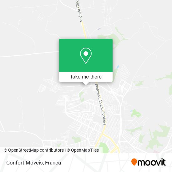 Confort Moveis map