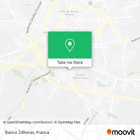 Banco 24horas map