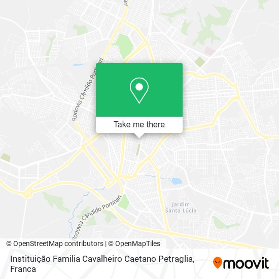 Instituição Familia Cavalheiro Caetano Petraglia map