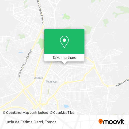 Lucia de Fátima Garci map