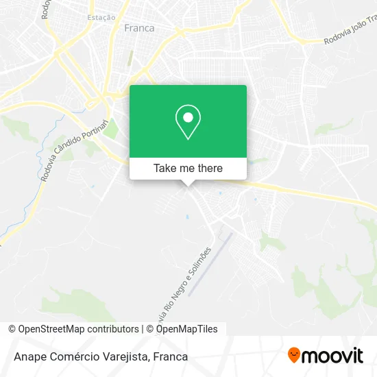 Anape Comércio Varejista map