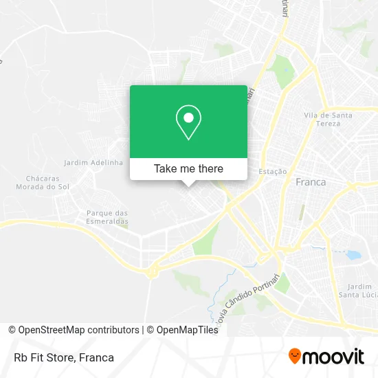 Rb Fit Store map