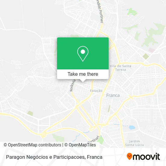 Paragon Negócios e Participacoes map