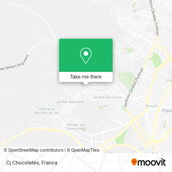 Cj Chocolates map