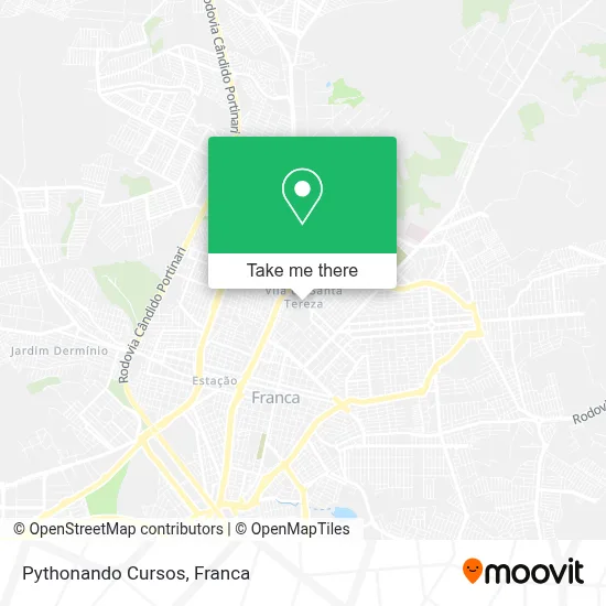 Pythonando Cursos map