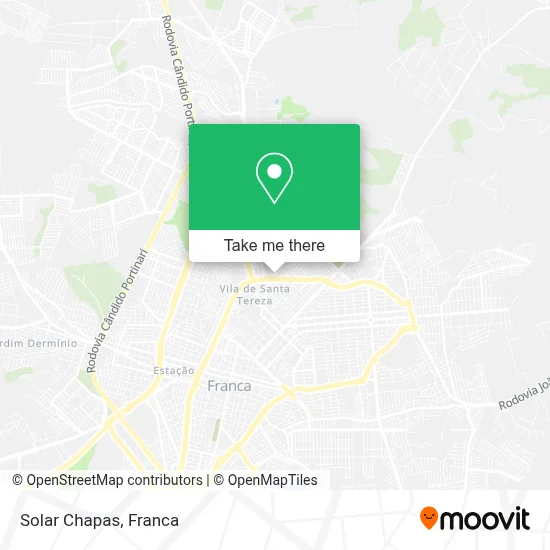 Solar Chapas map