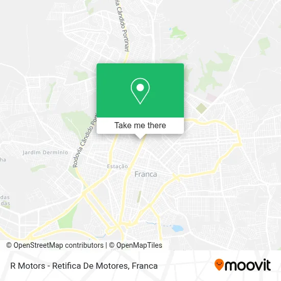 R Motors - Retifica De Motores map