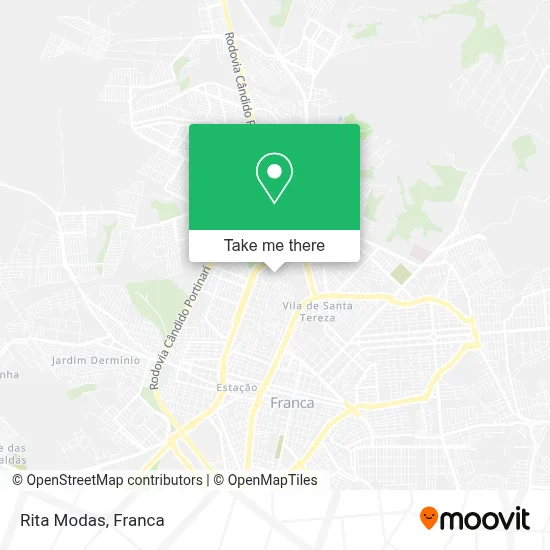 Rita Modas map