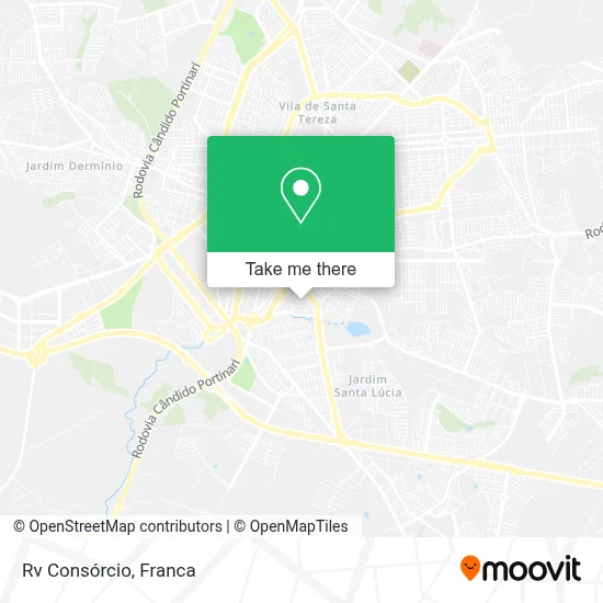 Rv Consórcio map