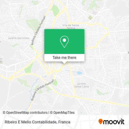 Ribeiro E Mello Contabilidade map