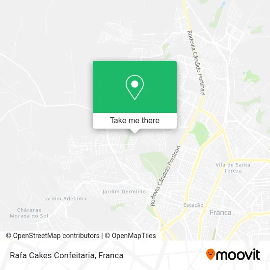 Rafa Cakes Confeitaria map