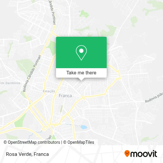 Rosa Verde map