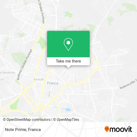 Note Prime map