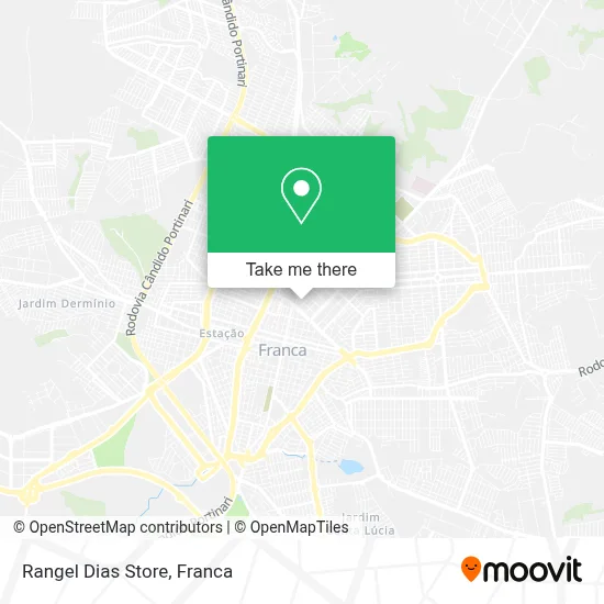 Rangel Dias Store map