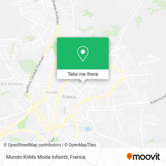 Mundo Kidds Moda Infantil map