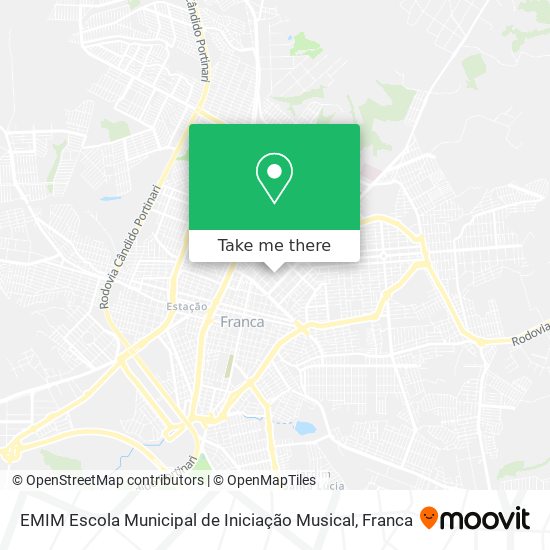EMIM Escola Municipal de Iniciação Musical map