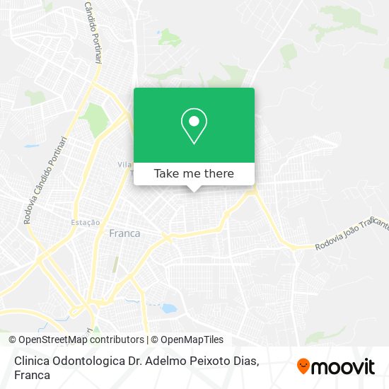 Clinica Odontologica Dr. Adelmo Peixoto Dias map