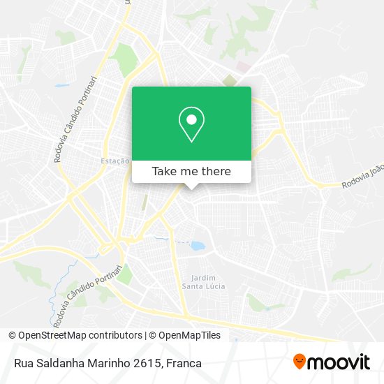 Mapa Rua Saldanha Marinho 2615