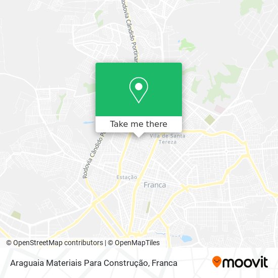 Araguaia Materiais Para Construção map