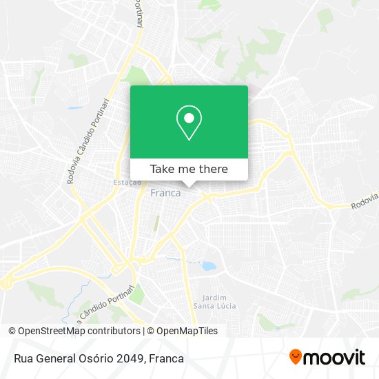 Rua General Osório 2049 map
