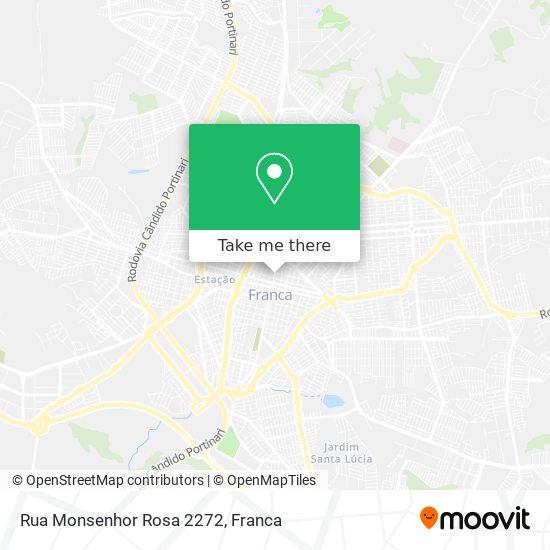 Rua Monsenhor Rosa 2272 map