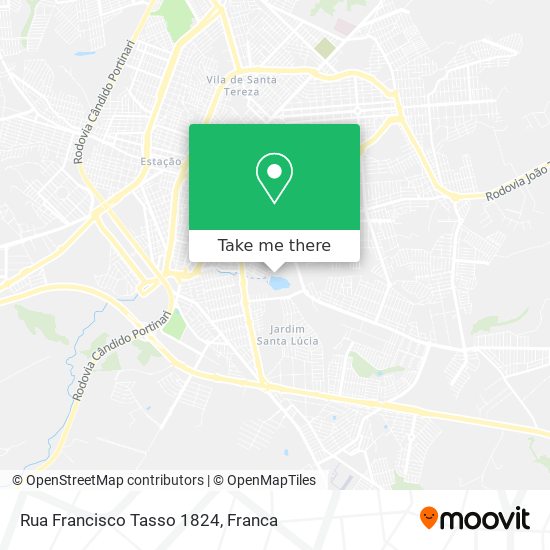 Rua Francisco Tasso 1824 map