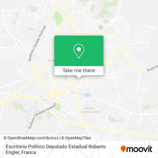 Escritório Político Deputado Estadual Roberto Engler map