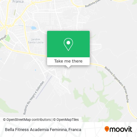 Bella Fitness Academia Feminina map