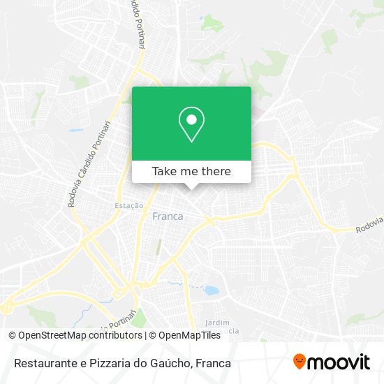 Restaurante e Pizzaria do Gaúcho map