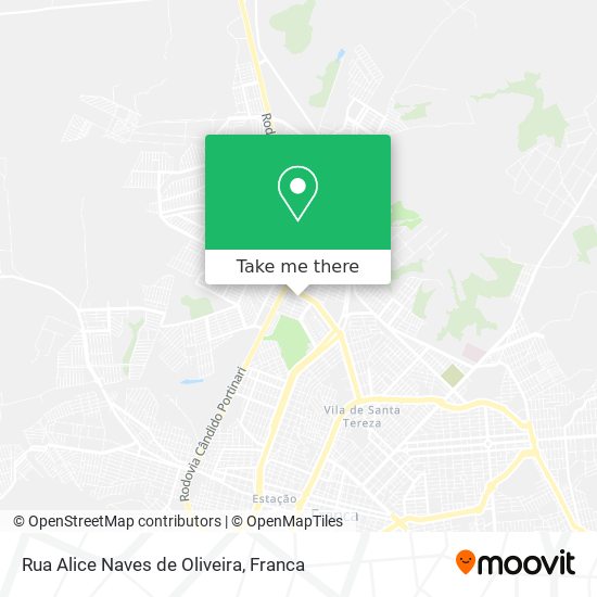Rua Alice Naves de Oliveira map