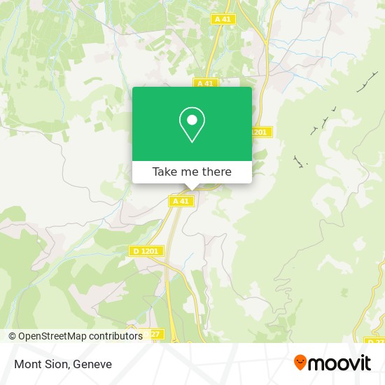 Mont Sion map