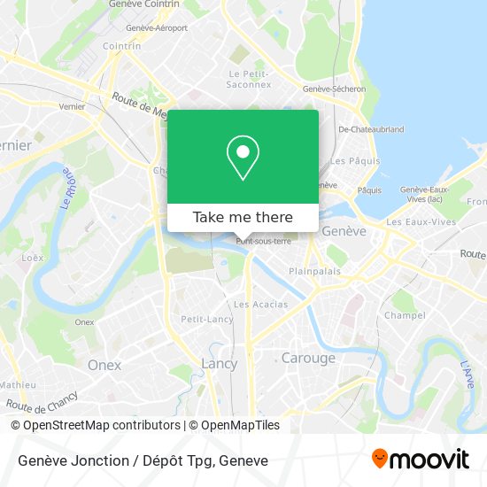 Genève Jonction / Dépôt Tpg map