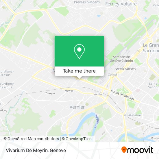 Vivarium De Meyrin map