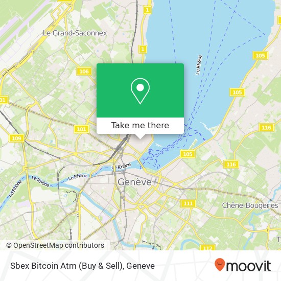 Sbex Bitcoin Atm (Buy & Sell) map