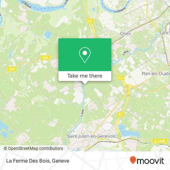 La Ferme Des Bois map