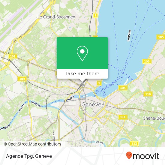 Agence Tpg map