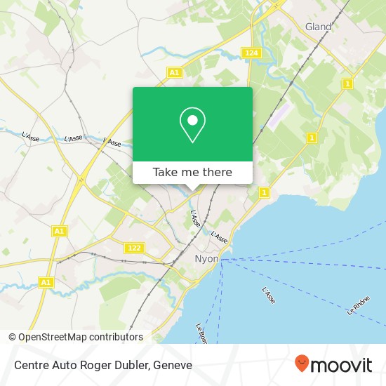 Centre Auto Roger Dubler map